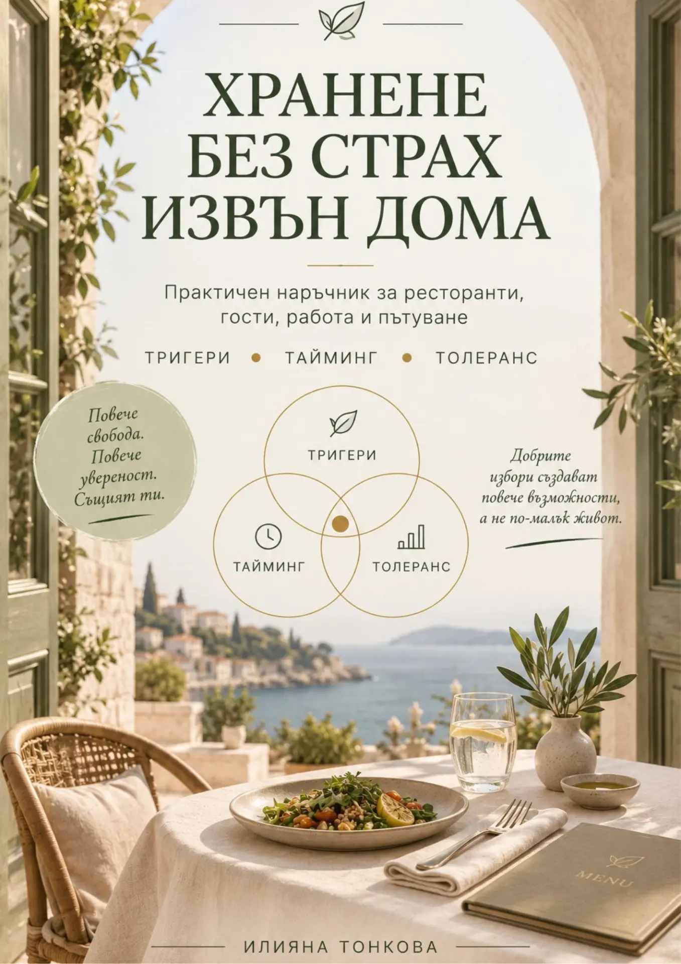 Корица на бонус Хранене без страх извън дома